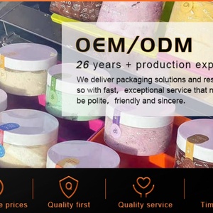 1oz 4oz 200ml 300ml Thick Wall White Wide Mouth Pink Lid Pet <b>Plastic</b> <b>Jar</b> Containers With Gold Lid - Product Image 5