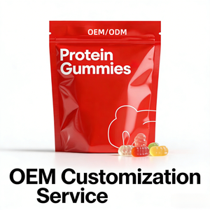 Bonbons Gélifiés Protéinés Personnalisés OEM pour Adultes – Complément Nutritionnel, Bonbons Mous, Gel Protéiné Pré-Entraînement, Gestion de l'Énergie - Product Image 1
