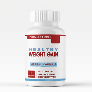 Капсулы для набора веса на травяной основе (OEM/ODM) для взрослых мужчин и женщин – улучшают пищеварение и поддерживают здоровье ЖКТ - Product Image 1