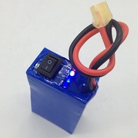 Outdoor kamera batterie 3s 11.1v lithium-ionen 2000mAh 12V mit schalter für outdoor ip kamera wireless