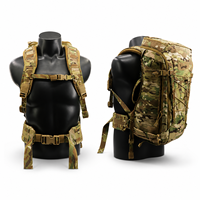 Sac à dos tactique 30L MOLLE pour randonnée et camping en plein air, sac de transport multicolore avec cordon élastique, logo personnalisé, vente en gros OEM