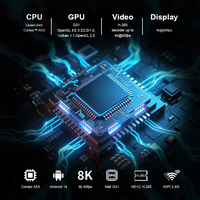 Topleo TV Box al por Mayor Onn Decodificador de TV Digital 8K Streaming Android 14 Envío Gratis Smart TV Box Android 14