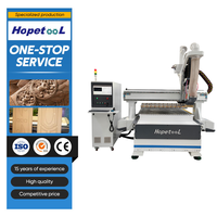 ATC Heavy Duty 1325 Anidamiento Cnc Máquina de corte de madera Enrutador de madera 3 Axis Atc Cnc Router Machine para muebles 1325 1530 2030 2040
