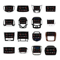 Cadre de lecteur DVD de voiture, panneau vidéo, interface stéréo, navigateur, panneau de support d'autoradio, nouveau pour Android