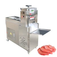 Trancheuse à viande congelée entièrement automatique en acier inoxydable 220/380V 1.1-3KW 0-50MM, machine à trancher le bœuf, pour la restauration hôtelière