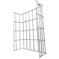 Galvanisé à chaud 200mm Poids Treillis métallique Canal Panier Gestion Grille Type Chemin de câbles