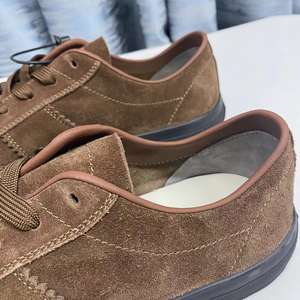 Zapatos para Caminar Ligeros de Gamuza de Cuero Vacuno de Lujo, Zapatos Planos de Cuero Genuino para Hombre, Deportivos, Unisex, Tallas Grandes, Personalizables con Logotipo, Primavera - Product Image 5