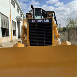 รถดันดินตีนตะขาบ Cat D6G มือสอง สีเหลือง ขายดี พร้อมเครื่องยนต์ไฮดรอลิกและชิ้นส่วนหลักอื่นๆ อุปกรณ์ก่อสร้างสำหรับงานหนัก - Product Image 2