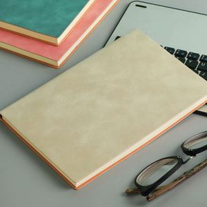 New <b>Cheap</b> Student A5 Soft Cover Custom Printed PU Leather Thermal Bound Organizer/Planner 100 Sheets Stationery Notebook <b>Gift</b> - Product Image 3