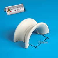 Anneaux de selle Intalox en céramique d'alumine de 1 pouce, service de découpe de céramique industrielle, support de transfert de chaleur RTO, fabricant direct