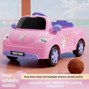 工厂更便宜的迷你骑乘式警车 12v 电池儿童电动遥控电动婴儿车儿童骑乘式警车 - Product Image 2