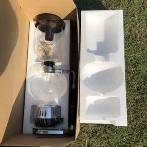 Baru Datang 2 Cangkir 3 Cangkir 5 Cangkir Alternatif Kaca Stainless Steel Drip Vakum Syphon Mesin Pembuat Kopi - Product Image 3