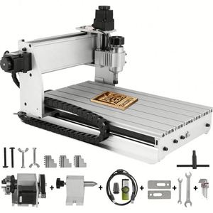 Vevor เครื่องแกะสลักไม้อเนกประสงค์เราเตอร์ USB 3040ตัน4แกนแรงดันไฟฟ้า380โวลต์สำหรับเครื่องบินไม้ - Product Image 3