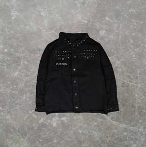 Veste de moto décontractée unisexe pour l'automne, en PU de haute qualité, design personnalisé avec fermeture éclair, col en V brodé, vêtements de sport respirants - Product Image 4