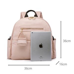 Enorme bolsa versátil, cesta de almacenamiento para momias, organizador de pañales, bolsa de mano, bolsa de cambio de bebé de tacto delicado notable - Product Image 6