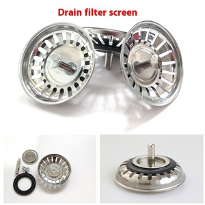 Moderno filtro <span class=keywords><strong>de</strong></span> acero inoxidable para fregadero <span class=keywords><strong>de</strong></span> cocina, tipo embudo, con rejilla <span class=keywords><strong>de</strong></span> desagüe <span class=keywords><strong>de</strong></span> estilo antiguo y tapón para desechos <span class=keywords><strong>de</strong></span> <span class=keywords><strong>baño</strong></span> y lavabo <span class=keywords><strong>de</strong></span> verduras - Product Image 3