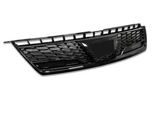 Rejilla Delantera para Parachoques de Plástico ABS Brillante Negro para Mark X 2006-2009, Nuevo Diseño, Radiador Universal, Accesorio para Auto - Product Image 4