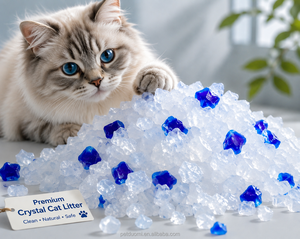 OEM Wholesale Crystal Cat Litter Color Silica Gel Cat <b>Sand</b> Pet Supplies Supplier - Product Image 1