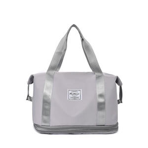 Sac de sport pliable unisexe léger le plus vendu, avec séparation humide/sec, en nylon imperméable, capacité 20-35L, fermeture éclair - Product Image 3