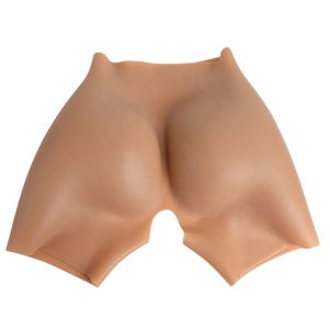 New Arrivals Women Silicone Abundant Buttocks Push up Panty Shapewear <strong>Realistic</strong> Padded Hip Pants Silicon <strong>Butt</strong> and Hip Enhancer - Product Image 2