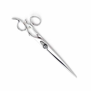 Ciseaux de toilettage de cheveux personnalisés 7 "avec vis réglable et silencieux Ciseaux de toilettage professionnels pour animaux de compagnie avec anneau réglable - Product Image 3