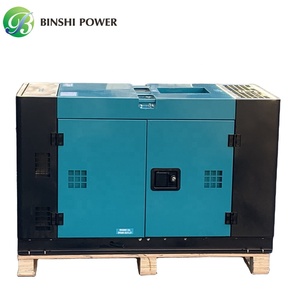 Groupe électrogène diesel silencieux Binshi Power à double cylindre, refroidi par eau, sur roues, à châssis ouvert, 1800 tr/min, portable pour la <span class=keywords><strong>maison</strong></span> - Product Image 4