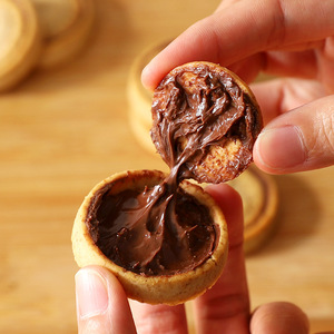 Biscuits sandwichs au chocolat et aux noisettes, fabricant chinois de biscuits, collation pour enfants, vente en gros - Product Image 3