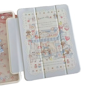 Cute Maid Cat Pattern Transparent <b>Tablet</b> Case Anti Drop Protective Cover For iPad Air5 <b>7</b> 8 9 10 Gen 10.2 Inch Pro - Product Image 5
