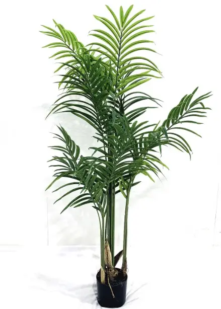 China Fabriek Grote Blad Kunstmatige Bananenboom Uv-Gecertificeerde Palmplant Voor Huisdecoratie Potboom Bananenboom