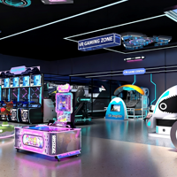 Máquina de Juegos Arcade MoviePower, Equipo de Parque de Atracciones, Entretenimiento para Interiores, Máquina Arcade Comercial que Funciona con Monedas
