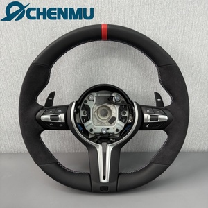 <span class=keywords><strong>Volant</strong></span> sport en Alcantara rouge personnalisé, fourni par l'usine, pour BMW F30 F10 F15 F36 F01 F20 F22 F25 F31 F32 M3 M4 M5 M6 - Product Image 1