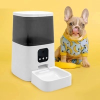 Distributeur automatique intelligent haut de gamme pour chats 5L, mangeoire pour animaux de compagnie avec puce électronique, gamelles et distributeurs avec caméra optionnelle pour chats et petits chiens