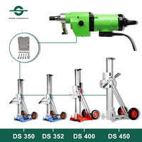 Nuevo diseño DDB40 Máquina perforadora de núcleo de hormigón de servicio pesado único Máquina perforadora de Banco semiautomática