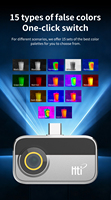 HTi C423 256x192/ Resolusi Tinggi ISR 512x384 Ponsel untuk IOS/Android Kamera Pencitraan Termal Inframerah