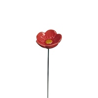 Ornement en céramique et porcelaine de luxe fait main, fleur de cerisier artificielle préservée, aspect réaliste - Cadeau idéal pour les étudiants et la décoration intérieure