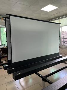 Telon, pantalla de proyector de suelo motorizada de 84-120 pulgadas, blanco suave, CINE 4K para uso doméstico, resolución 16:9 - Product Image 4