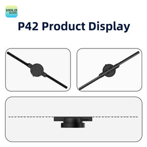 Nuevo Modelo de Proyector Holográfico 3D de 42 cm, Ventilador de Visualización Publicitaria Animada LED, Tarjeta SD, Novedades para Fiestas, Equipo P42 - Product Image 4