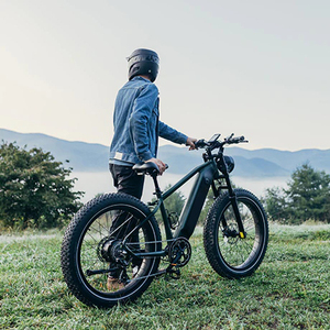 Bicicleta de Montaña Grande al por Mayor, 26 Pulgadas, Aluminio, Neumáticos Gruesos, Batería de Litio, 7 Velocidades, 32 km/h, 500W/1000W - Product Image 1