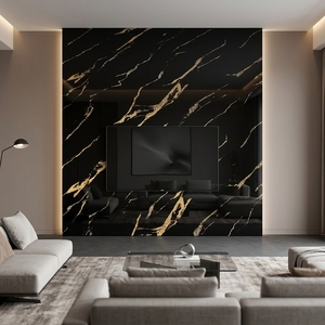 Interior Decoration Artificial Uv Marble Wall Panel &amp; Board High Glossy <strong>Pvc</strong> <strong>Plastic</strong> <strong>Sheet</strong> for House - Product Image 4