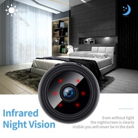 QZT T85 Mini caméra modèle 1080P Full HD vidéo et vision nocturne infrarouge avec fonction d'enregistrement capteur d'imagerie CMOS pour un usage domestique