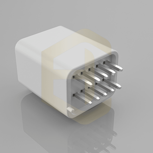 HC-JWPF-2x4AS-05 2,0mm Rastermaß JST-Steckverbinder DIP-Buchsenleiste Kabel-zu-Platine-Verbinder - Product Image 3