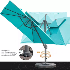 Mobilier personnalisé Parasol de jardin Parasol en porte-à-faux Sombrilla Grande <span class=keywords><strong>Grand</strong></span> Parasol romain - Product Image 2