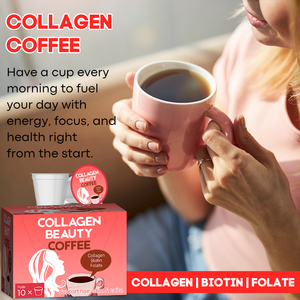 Cápsula de una sola porción de etiqueta privada Compatible con K Cup Hair Skin Nails Support Beauty Collagen Coffee Pods - Product Image 5