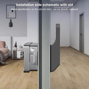 Serratura Intelligente Professionale con Impronta Digitale e Controllo App, IP66 per Porte in Alluminio/Acciaio, con Garanzia di 2 Anni - Product Image 3