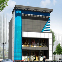 Panneaux composites en aluminium Aludream Alu Bond modernes, ignifuges et antistatiques pour les façades de bâtiments et d'appartements
