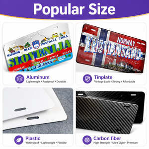 Marcos de Matrícula de Aluminio Personalizados de <span class=keywords><strong>Marruecos</strong></span> y España, para Matrículas de Florida, Sistema de Reconocimiento de Matrículas de <span class=keywords><strong>Marruecos</strong></span> - Product Image 6