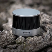 Sensor LiDAR HESAI Presisi Tinggi 16-Saluran/32-Saluran Jangkauan Menengah 360 °   Lidar Titik Buta Nol HESAI XT16 dan XT32