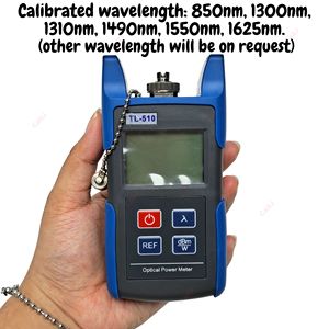 เครื่องวัดพลังงานแสงความแม่นยำสูง TL-510 เครื่องทดสอบไฟเบอร์ออปติก เครื่องทดสอบการสูญเสียแสง พร้อมหัวต่อแบบ FC/SC - Product Image 5