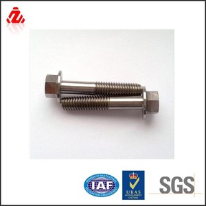 LEITE Boulon hexagonal à tête plate M5-m42 M38 à bride hexagonale en acier au carbone Din 933 Vente directe d'usine avec finition unie ANSI B18.2.1 - Product Image 6