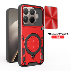 Lichicase 360 °   Étui de protection pour <span class=keywords><strong>Xiaomi</strong></span> 17 Ultra avec support rotatif, fenêtre coulissante et couverture intégrale - Product Image 3